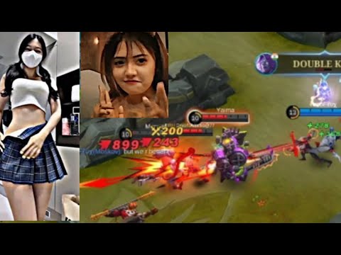 Abyss moskov never cares 5 man !! triple attack speed + double lifesteal build //1 vs 5 savage #mlbb