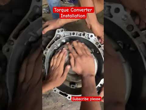 Torque Converter Installation