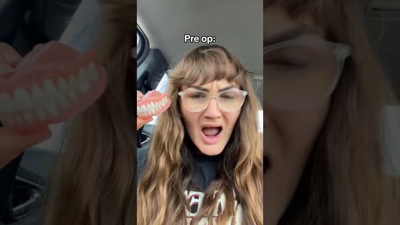 #Dentures VS #Implants 😍 @Faithhillisme #shorts #teeth #smile