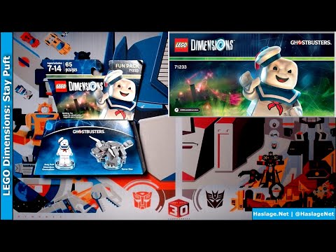 LEGO Dimensions Ghostbusters Stay Puft & Terror Dog Fun Pack