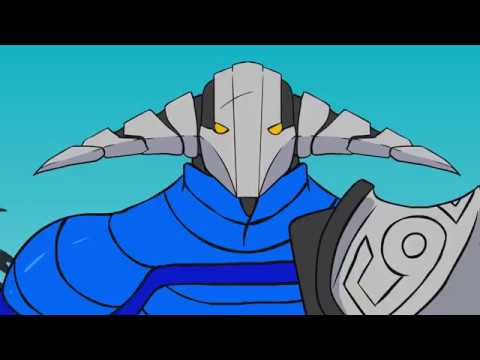 DOTA 2 Sven and Crystal Maiden  Cartoon story