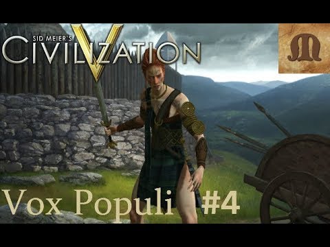 Let's Play Civilization 5 Vox Populi - The Celts p.4 (deity, marathon)