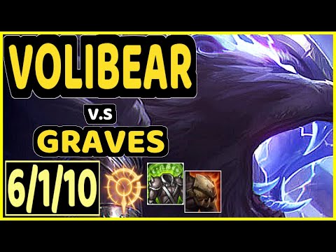 DJOKO (VOLIBEAR) vs GRAVES - 6/1/10 KDA JUNGLE CHALLENGER GAMEPLAY - EUW