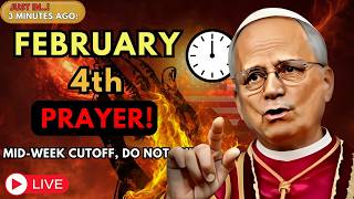 THIS MESSAGE REVEALS THE WEDNESDAY "DEBT-BREAKER" — PRAY THIS BY NOON! | Pope Leo XIV Teachings