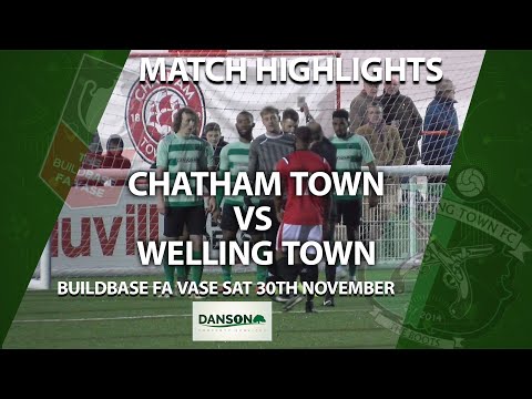 HIGHLIGHTS - Chatham Town 1-0 Welling Town in the FA Vase 3rd Round