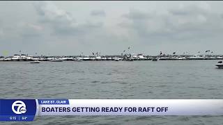 Lake St. Clair Raft Off returns this weekend: What boaters need to know to stay safe