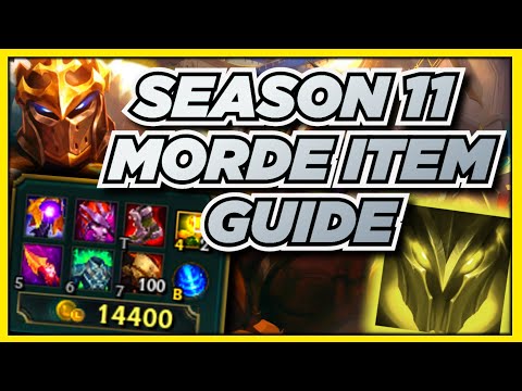 SEASON 11 FULL MORDEKAISER ITEM GUIDE - BEST MYTHICS, BUILDS, LEGENDARIES