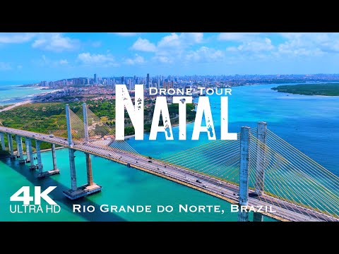 NATAL 2023 ???????? Drone Aerial 4K | Rio Grande do Norte Brazil Brasil