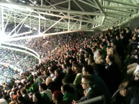 MEXICAN WAVE IRELAND V ESTONIA 2011