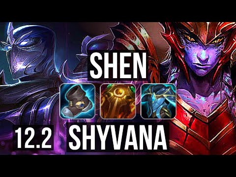 SHEN vs SHYVANA (TOP) | 3/1/20, 1.6M mastery, 1000+ games | NA Diamond | 12.2