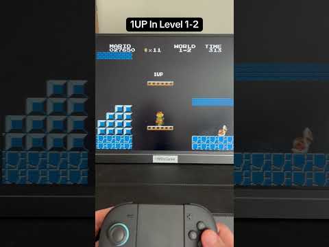 Super Mario Bros Level 1-2 1UP
