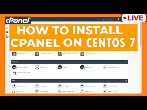 [🔴LIVE] How to install cPanel in a CentOS 7 server easily without any error|?