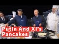 Vladimir Putin And Xi Jinping Make Pancakes Together