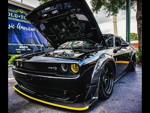 THIS CARBON FIBER WIDEBODY CHALLENGER HELLCAT IS MIND BLOWING - AND IT'S BAGGED!! | FATKAT