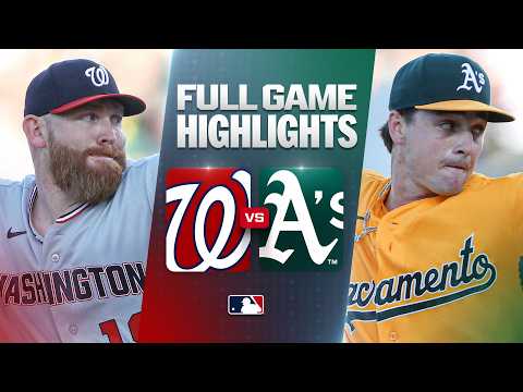 [WINTV] 7월19일 워싱턴 애슬레틱스 MLB 하이라이트