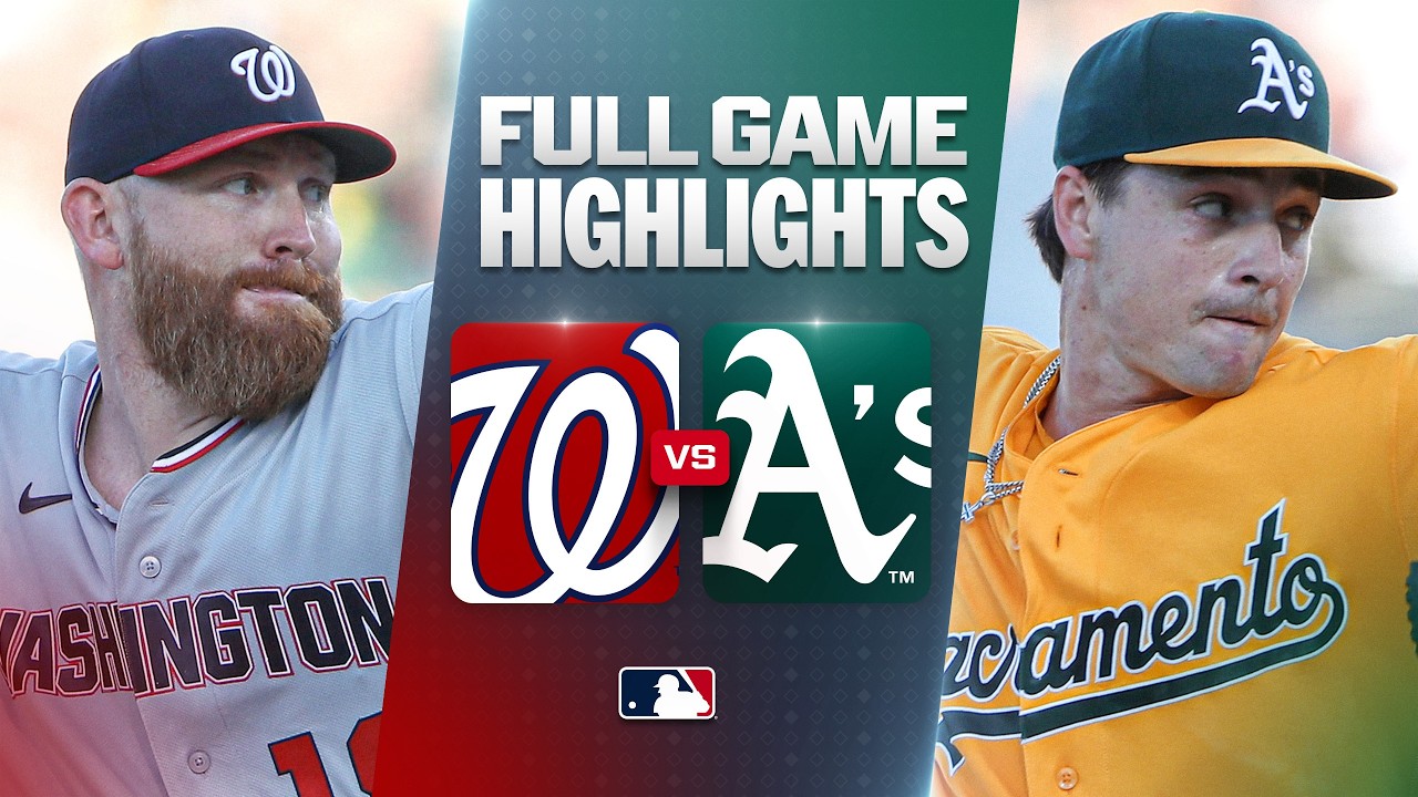 NATIONALS vs. ATHLETICS: Official Full Game Highlights (July 18) | 2026 MLB Season