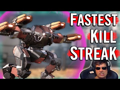 OMG! War Robots most ILLEGAL Kill Streak Ever! WR Gameplay