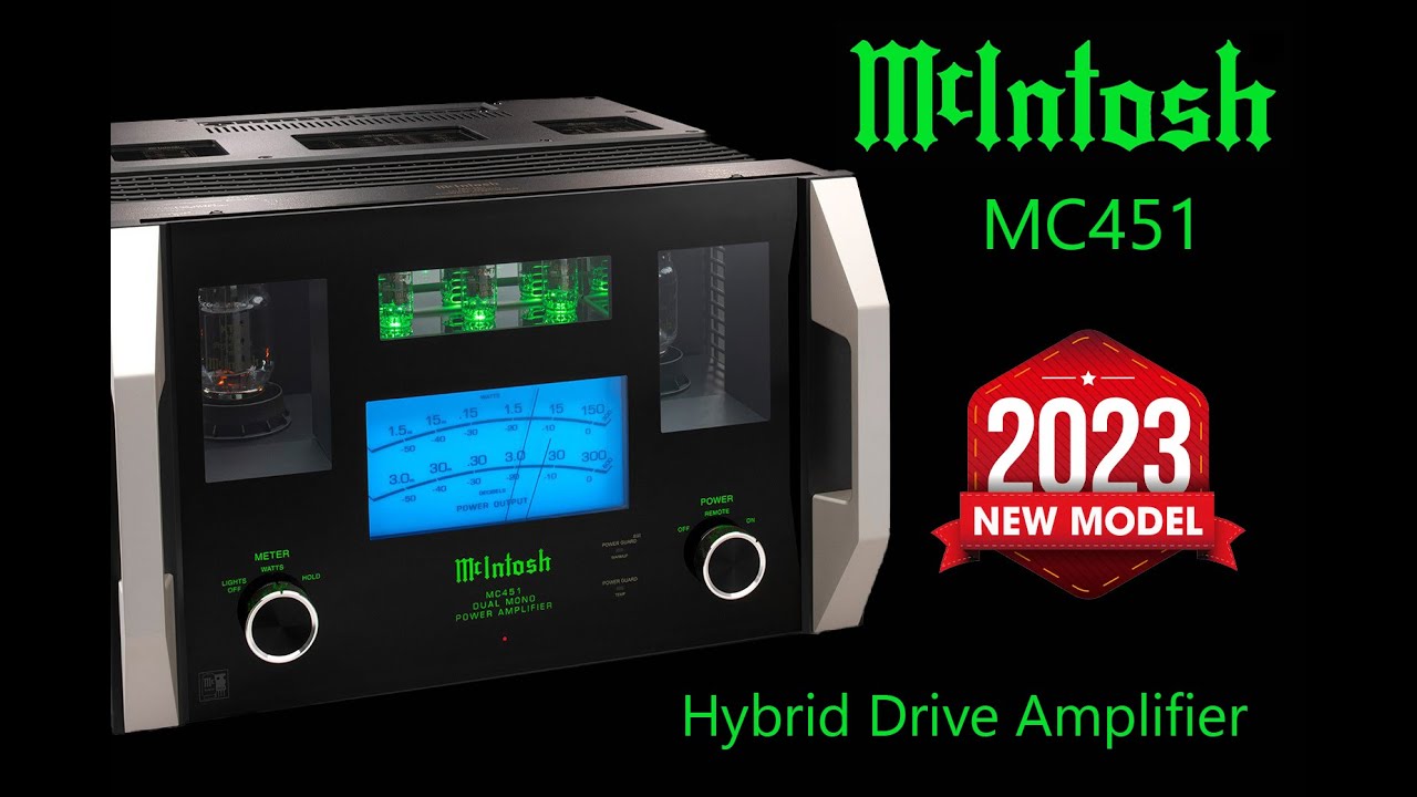 Power Mono Block McIntosh MC451 - Màn Trình Diễn Thượng Hạng - Hội Tụ Tinh Hoa Công Nghệ Âm Thanh