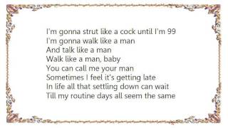 Grand Funk Railroad - Walk Like a Man Lyrics