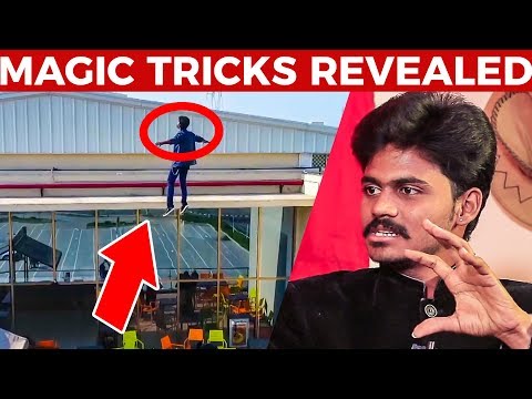 160 Feet Flying Man's MAGIC Trick Revealed! | Magician Vignesh Reveals