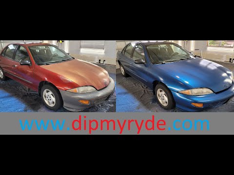 Thumbnail for 90s Cavalier with ruined paint job fixed with Plasti Dip! by Car