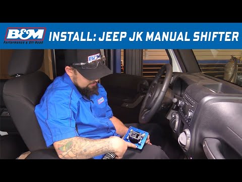 Install: 2005-18 Jeep Wrangler TJ, JK 6-Speed Manual Shifter 45195