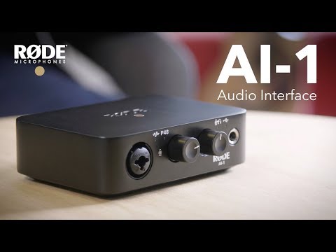 RODE Complete Studio Kit with AI-1 Audio Interface, NT1 Microphone