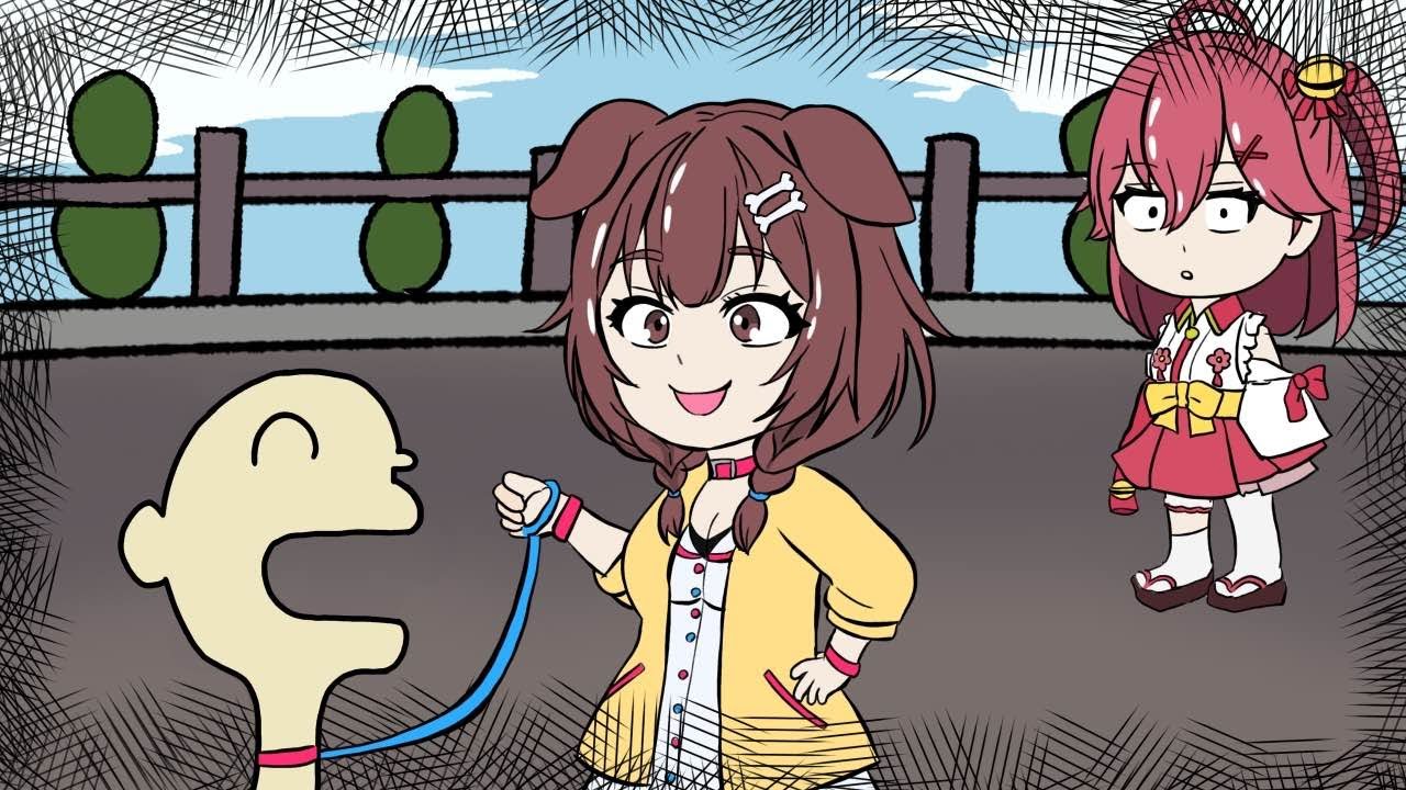 主従関係がはっきりし過ぎているころねすきーWWWW【ホロライブ切り抜き/さくらみこ/戌神ころね/#みっころね】