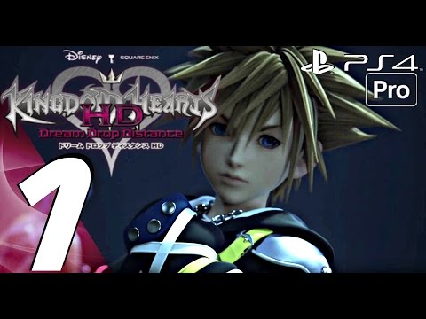 Kingdom Hearts Dream Drop Distance HD - English Walkthrough Part 1 - Prologue (PS4 PRO) KH 2.8