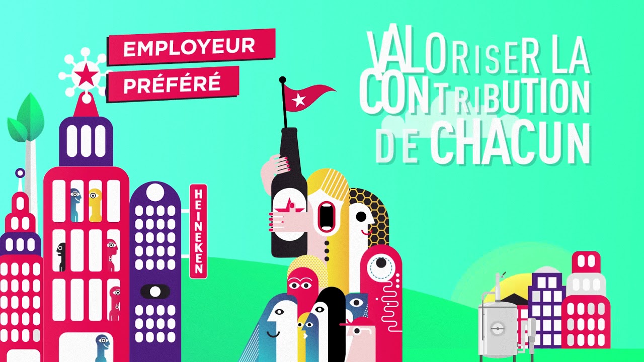 Heineken – B2B Motion Graphics — RÉALISATION MOTION DESIGN