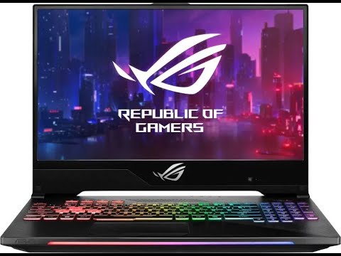 Asus Rog strix G531G  i7 9th gen Gaming laptop unboxing and first boot up.
