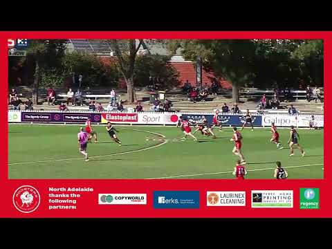 Rd 5 Hostplus SANFL Snapshot - Norwood's Baynen Lowe goals from centre clearance