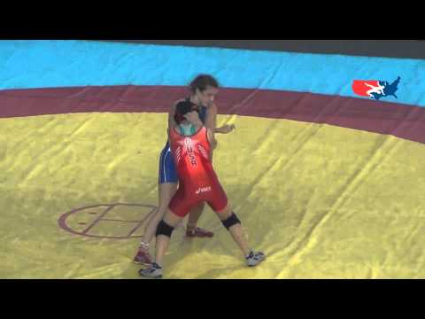Cadet Women W - Lee (USA) pin Szenttamasi (HUN), 49 kg