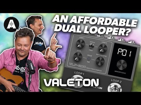 Valeton VLP-200 Dual Stereo Looper Pedal & Drum Machine image 3