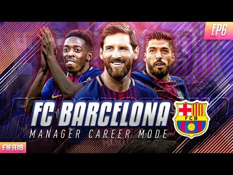 FIFA 18 Barcelona Career Mode - EP6 - Pre-Contract Transfer Negotiation!! Super-Sub Saves The Day!!