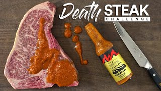 I made a DEATH Spicy steak and challenged everyone!