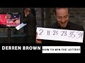 Derren Brown Predicts The Correct Lottery.