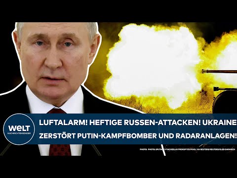 UKRAINE-KRIEG: Luftalarm! Heftige Russen-Attacken! Kampfbomber und Radaranlagen von Putin zerstört