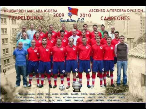Santutxu F.C. (Ascenso a Tercera División 2009-2010)