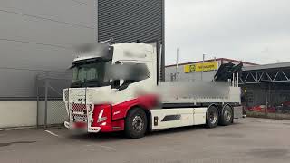Camion plateau Volvo FM Electric Kranbil m/ 19 t/m Bakmontert HIAB Kran – Leasing må à vendre - Image 4 | Autoline BF Camion plateau Volvo FM Electric Kranbil m/ 19 t/m Bakmontert HIAB Kran – Leasing må | Image 4 - Autoline