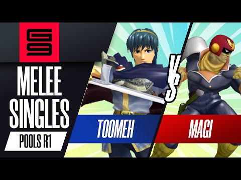 Toomeh (Marth) vs Magi (Captain Falcon) - Melee Singles Pools Winners Round 2  - Genesis 9