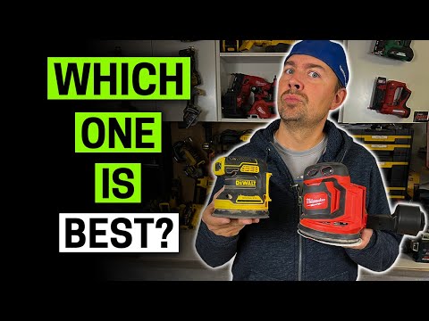 Dewalt VS Milwaukee - which orbital sander is BEST?