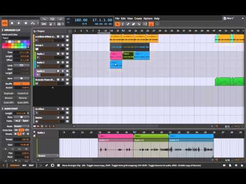 Bitwig Studio - Multi Take Recordings