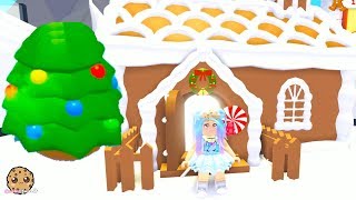 Hatching Surprise Pets Christmas Mystery Eggs + Gingerbread House Let's Play Roblox Adopt Me