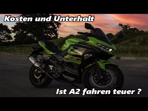 Kosten und Unterhalt bei einem A2 Motorrad | meine Erfahrungen Ninja 400