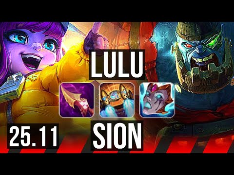 LULU vs SION (TOP) | KR Grandmaster | 25.11