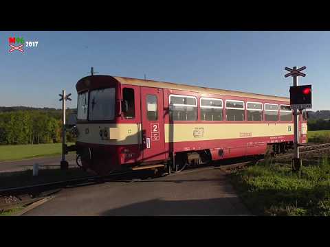 Železniční přejezd Dolní Kostelec [P5047] - 30.9.2017 / Czech railroad crossing