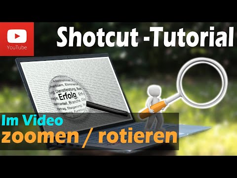 Shotcut | Im Video zoomen Tutorial