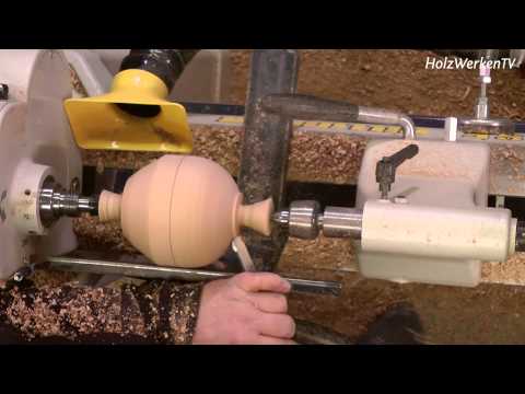 Drechseln Sie die perfekte Kugel ohne Vorrichtung