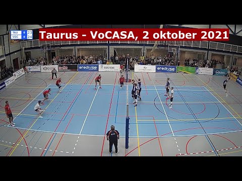 2021-10-02 Taurus - VoCASA (samenvatting, 15  min) Eredivisie Heren Volleybal